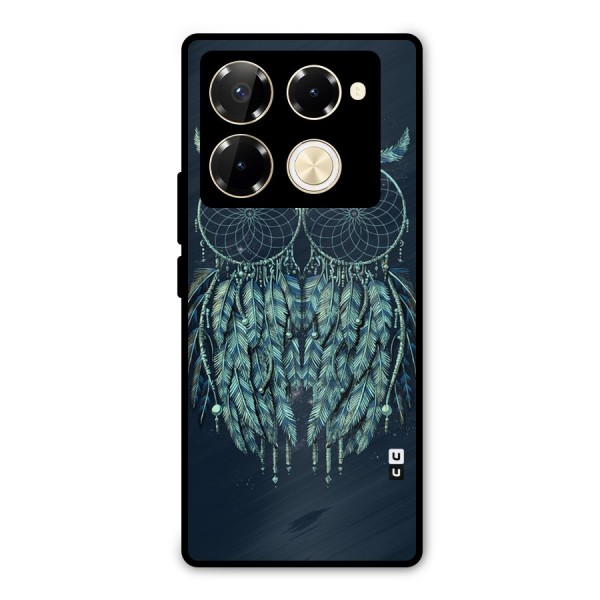 Dreamy Owl Catcher Metal Back Case for Infinix Note 40 Pro Plus