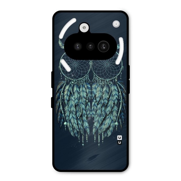 Dreamy Owl Catcher Metal Back Case for Nothing Phone 3a