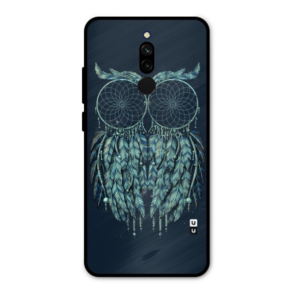 Dreamy Owl Catcher Metal Back Case for Redmi 8