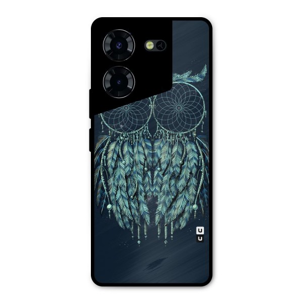 Dreamy Owl Catcher Metal Back Case for Tecno Pova 5 Pro 5G