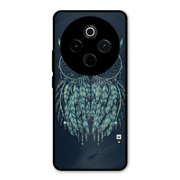 Dreamy Owl Catcher Metal Back Case for Vivo T4