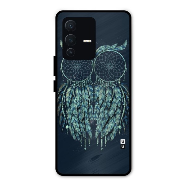 Dreamy Owl Catcher Metal Back Case for Vivo V23 Pro