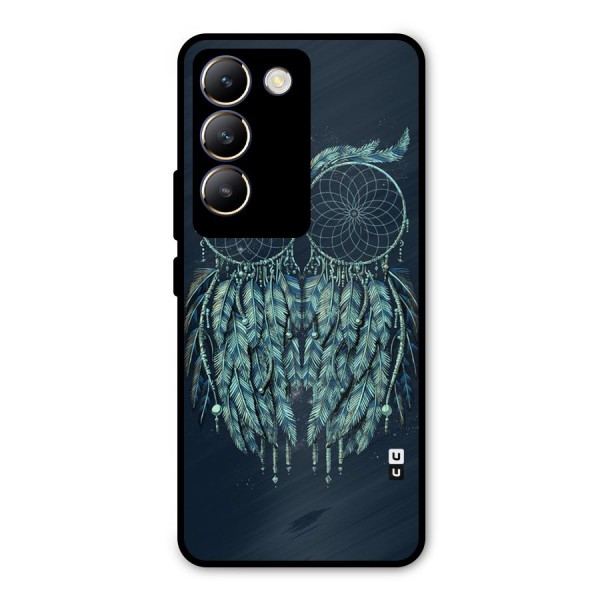 Dreamy Owl Catcher Metal Back Case for Vivo Y200e
