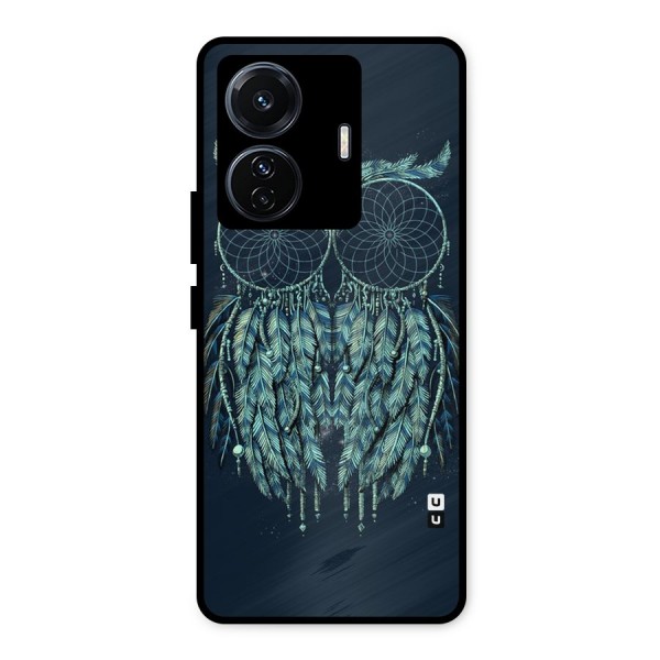 Dreamy Owl Catcher Metal Back Case for iQOO Z6