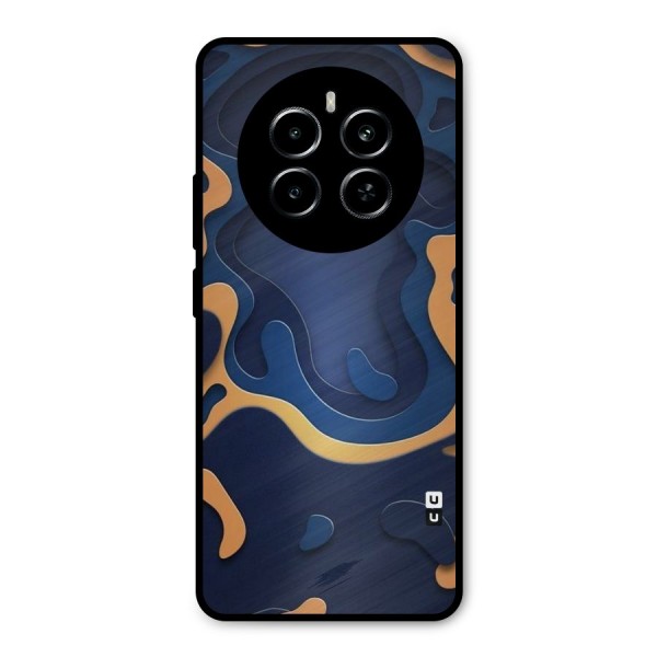 Drops Flow Metal Back Case for Realme P1