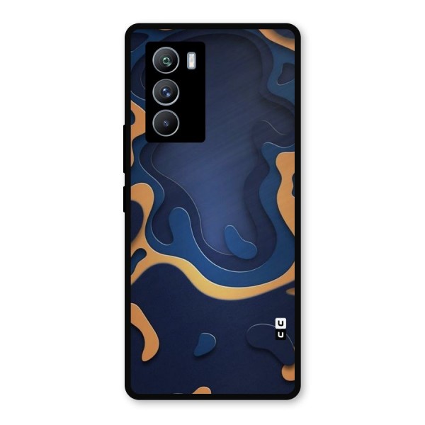 Drops Flow Metal Back Case for iQOO 9 SE