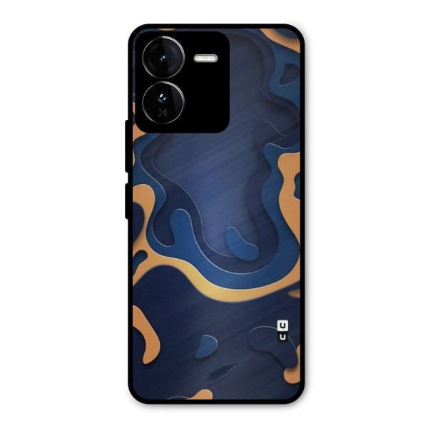 Drops Flow Metal Back Case for iQOO Z9