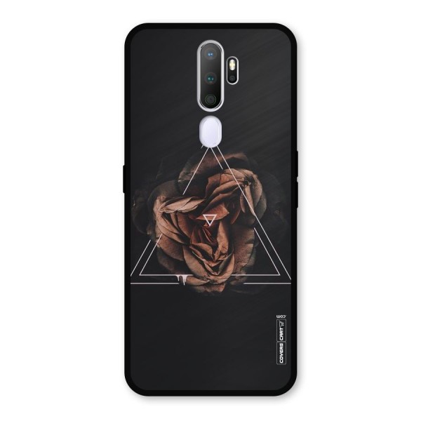 Dusty Rose Metal Back Case for Oppo A5 (2020)