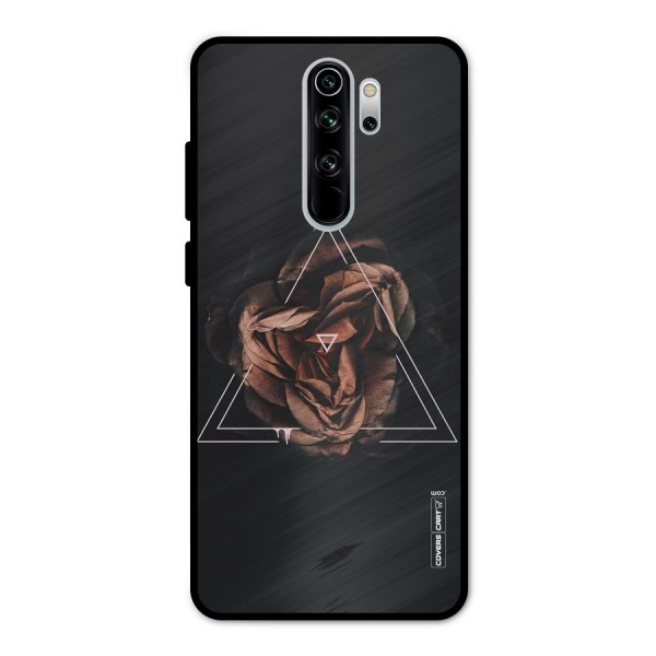 Dusty Rose Metal Back Case for Redmi Note 8 Pro