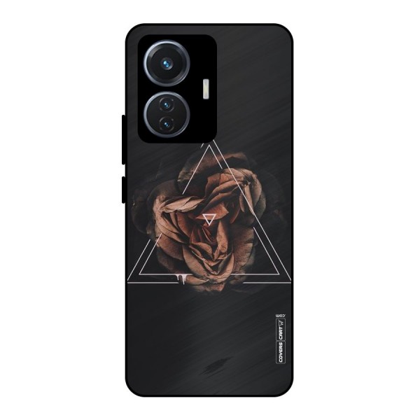 Dusty Rose Metal Back Case for iQOO Z6 44W