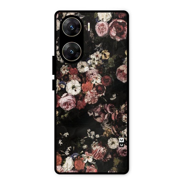 Dusty Rust Metal Back Case for Vivo V29e