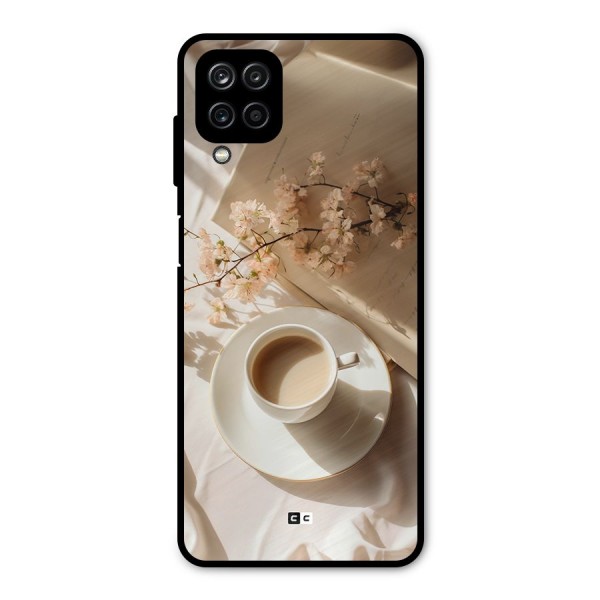 Early Morning Tea Metal Back Case for Galaxy A12