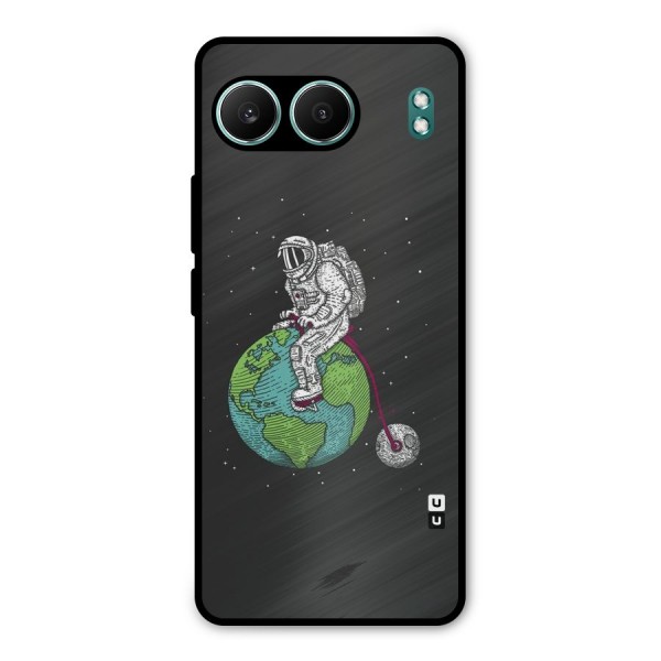 Earth Space Doodle Metal Back Case for OnePlus Nord 4