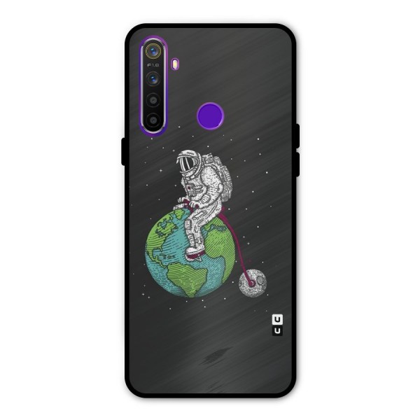 Earth Space Doodle Metal Back Case for Realme Narzo 10