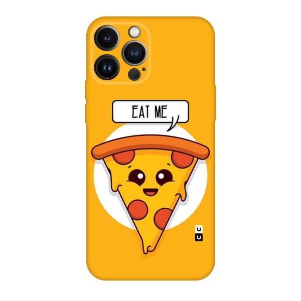 Eat Me Cute Pizza Slice Original Polycarbonate Back Case for iPhone 13 Pro Max