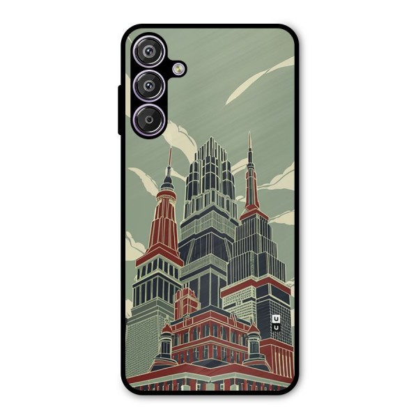 Edo Arc Metal Back Case for Galaxy F15