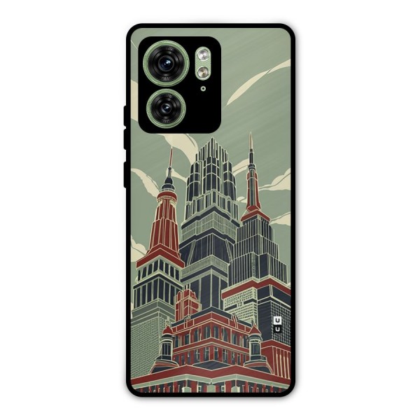 Edo Arc Metal Back Case for Motorola Edge 40 5G