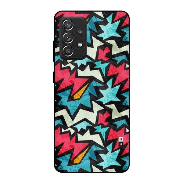 Electric Color Design Metal Back Case for Galaxy A52s 5G