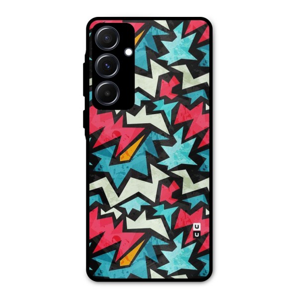 Electric Color Design Metal Back Case for Galaxy A55