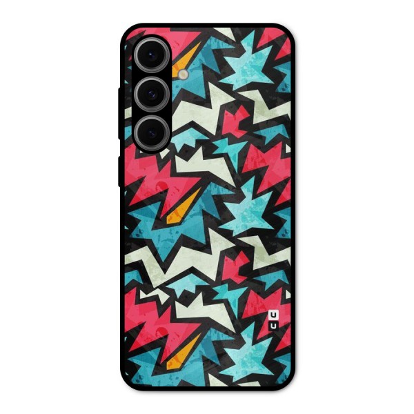 Electric Color Design Metal Back Case for Galaxy S24 FE