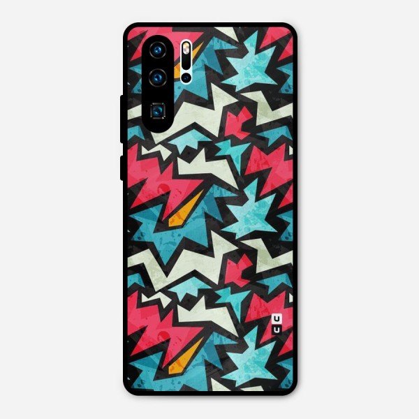 Electric Color Design Metal Back Case for Huawei P30 Pro
