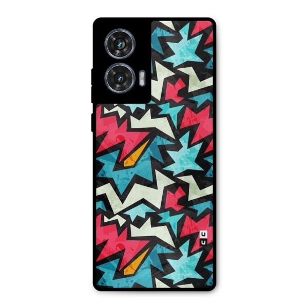 Electric Color Design Metal Back Case for Motorola G96