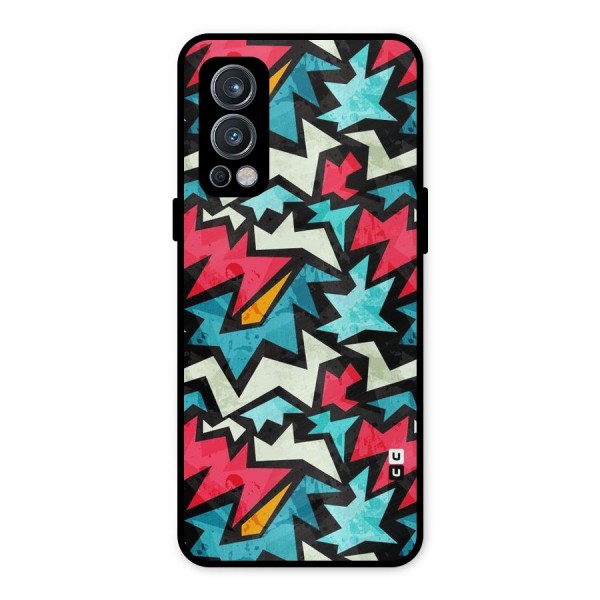 Electric Color Design Metal Back Case for OnePlus Nord 2 5G
