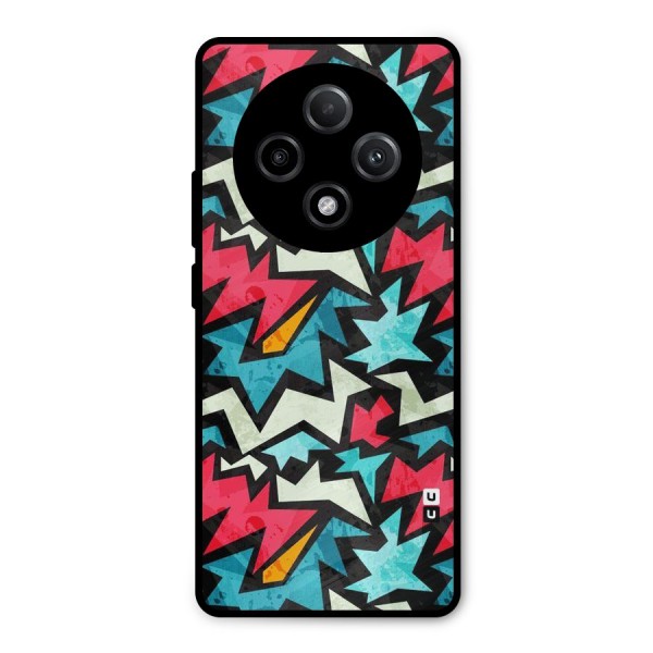 Electric Color Design Metal Back Case for Oppo F27 Pro Plus