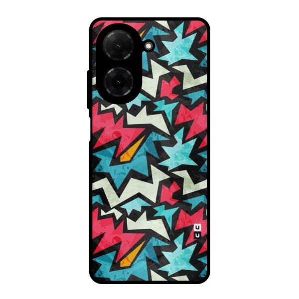 Electric Color Design Metal Back Case for Poco C71