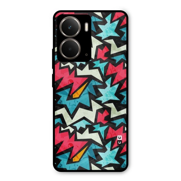 Electric Color Design Metal Back Case for Realme P3
