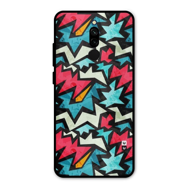 Electric Color Design Metal Back Case for Redmi 8