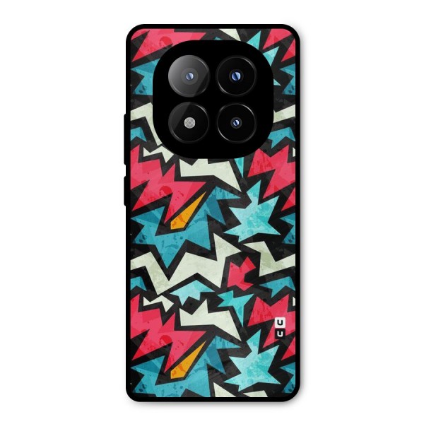 Electric Color Design Metal Back Case for Redmi Note 14 Pro Plus 5G