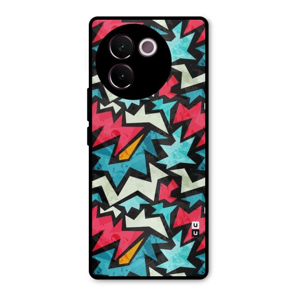 Electric Color Design Metal Back Case for Vivo V30e