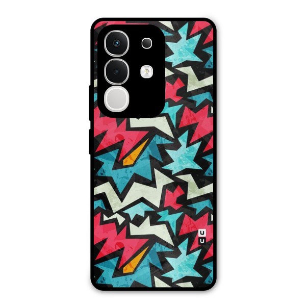 Electric Color Design Metal Back Case for iQOO Z10x