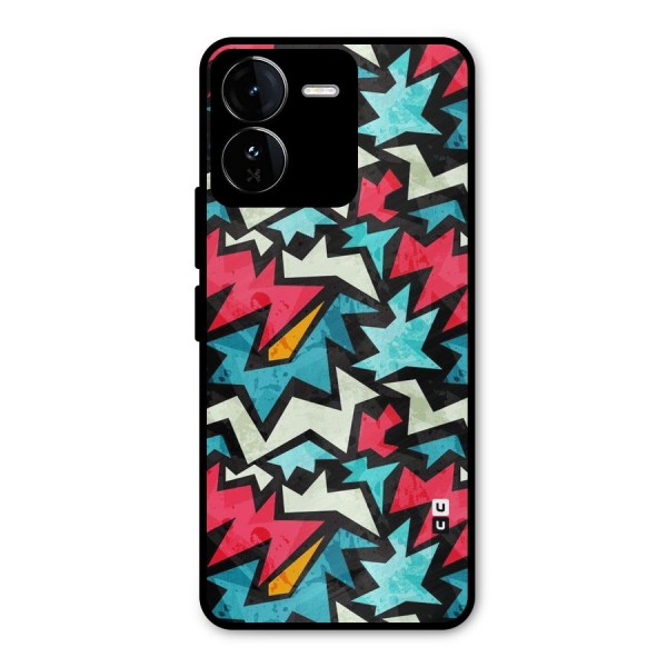 Electric Color Design Metal Back Case for iQOO Z9