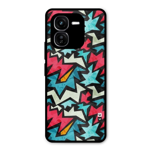Electric Color Design Metal Back Case for iQOO Z9x