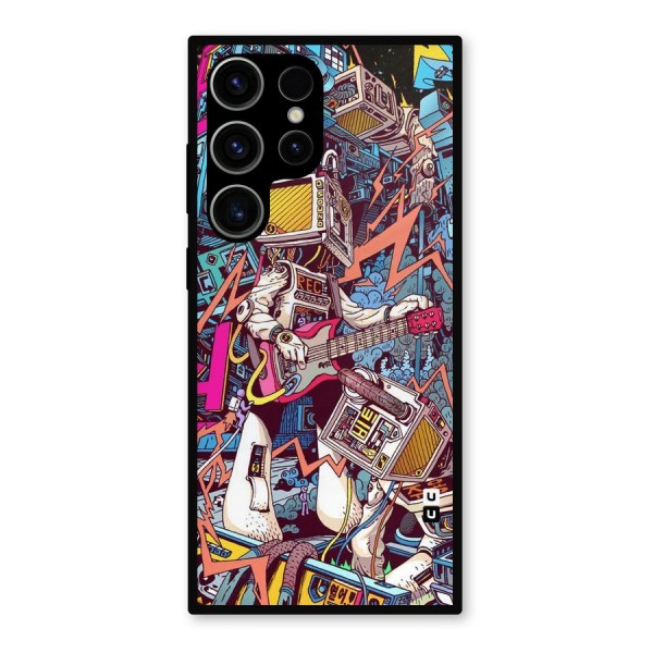 Electric Colors Metal Back Case for Galaxy S23 Ultra