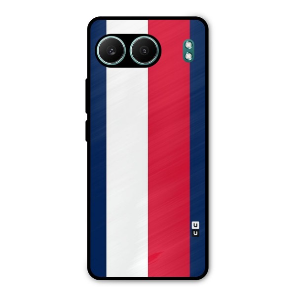 Electric Colors Stripe Metal Back Case for OnePlus Nord 4