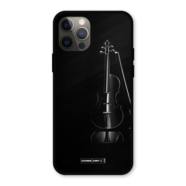 Elegant Violin Metal Back Case for iPhone 12 Pro