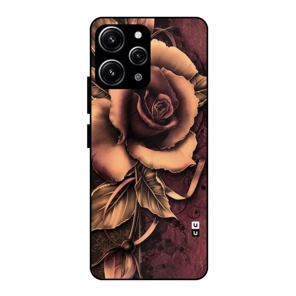 Elite Artsy Glass Back Case for Redmi 12 4G