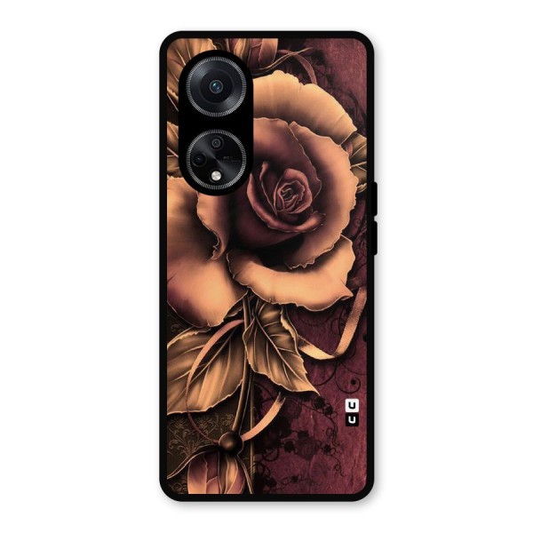 Elite Artsy Metal Back Case for Oppo F23