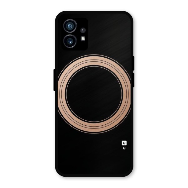 Elite Circle Metal Back Case for Nothing Phone 1