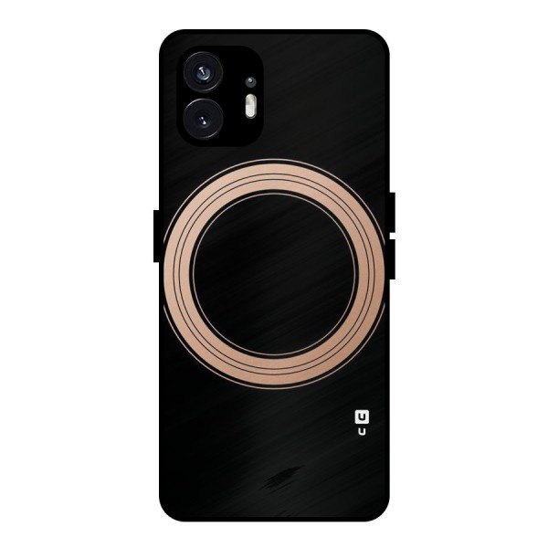 Elite Circle Metal Back Case for Nothing Phone 2