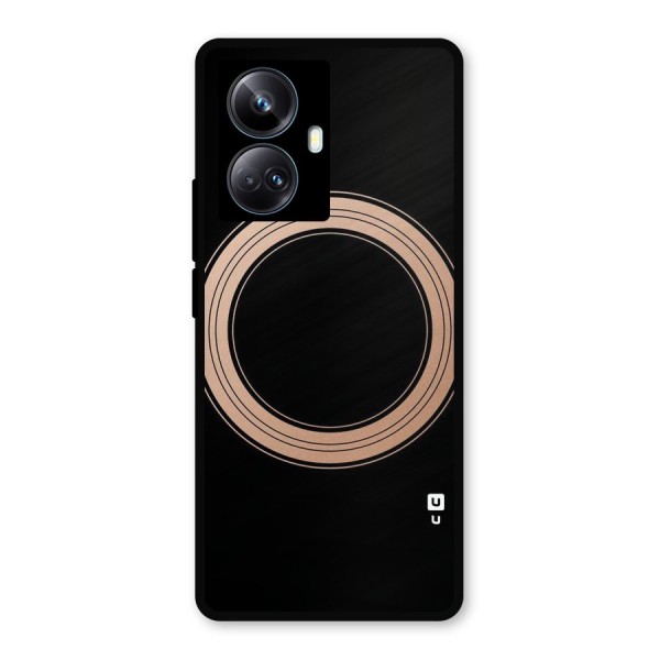 Elite Circle Metal Back Case for Realme 10 Pro Plus