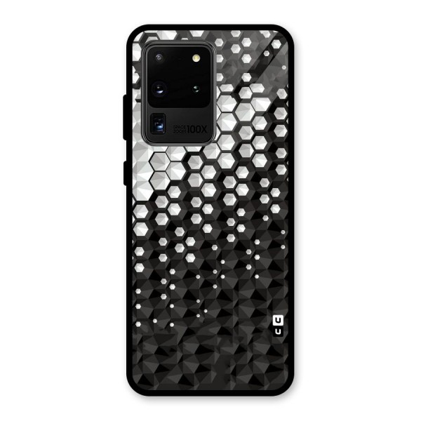 Elite Hexagonal Glass Back Case for Galaxy S20 Ultra