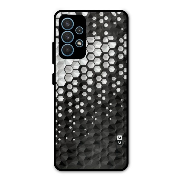 Elite Hexagonal Metal Back Case for Galaxy A32