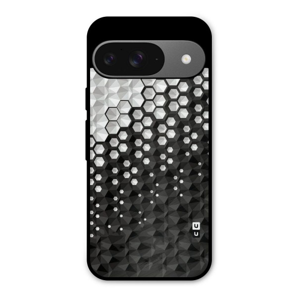 Elite Hexagonal Metal Back Case for Google Pixel 9