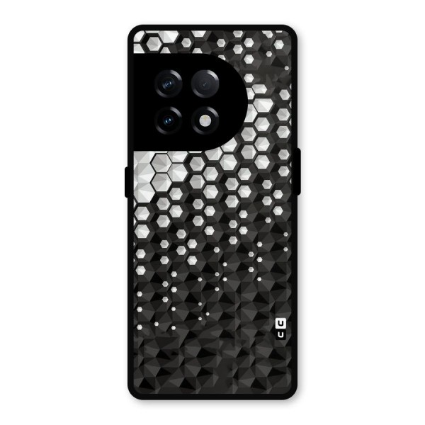 Elite Hexagonal Metal Back Case for OnePlus 11R