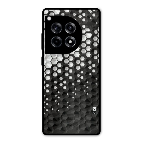Elite Hexagonal Metal Back Case for OnePlus 12R