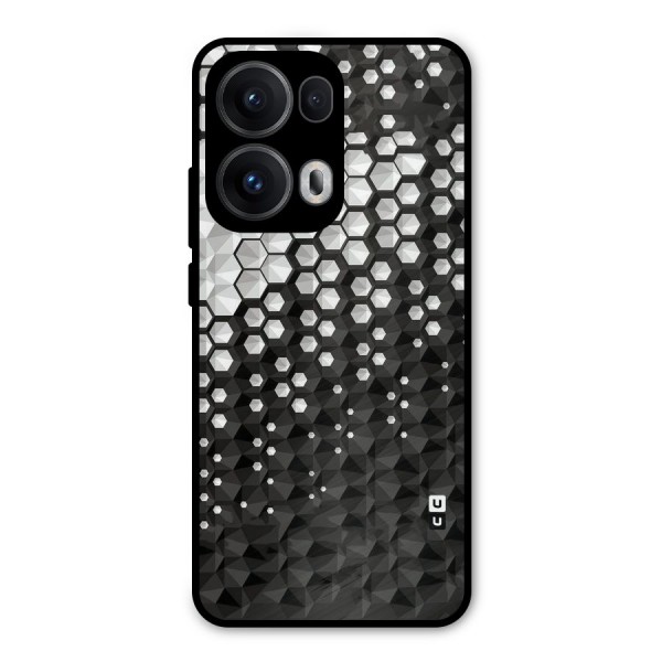 Elite Hexagonal Metal Back Case for Oppo Reno13 Pro